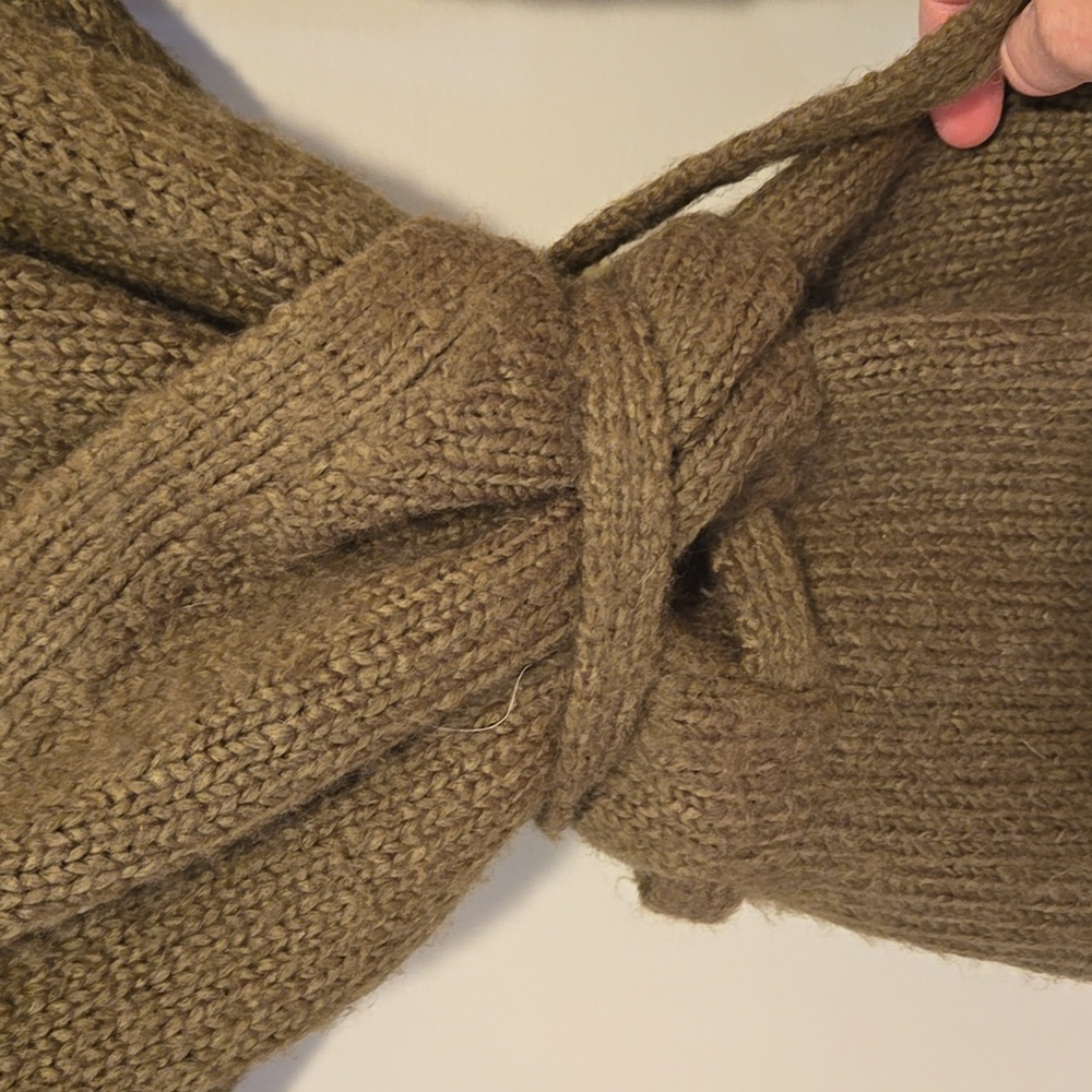 Yoga wrap sweater. - Picture 3 of 7
